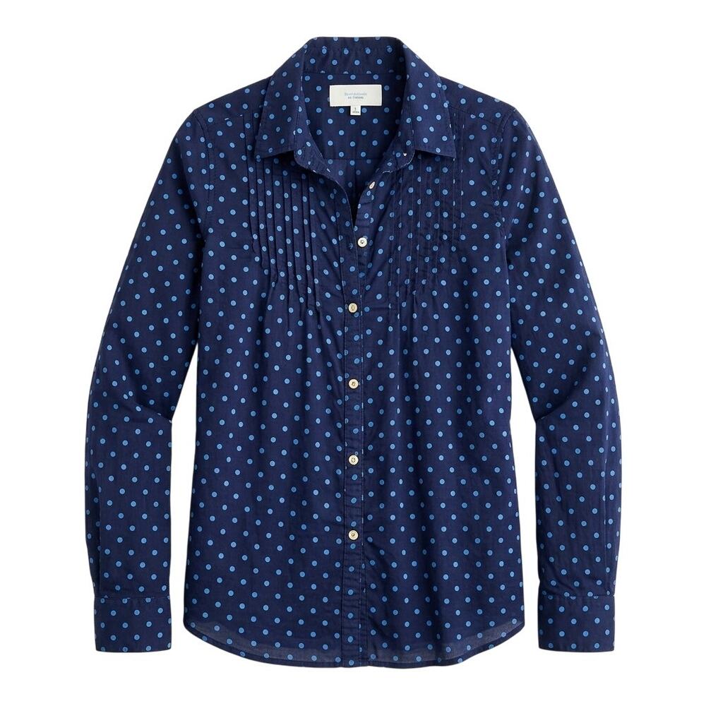 Birds of Paradis By Trovata Polka Dot Blouse Size Small